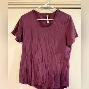 Kuhl Women's Arabella Scoop Tee in Mauve Size Large